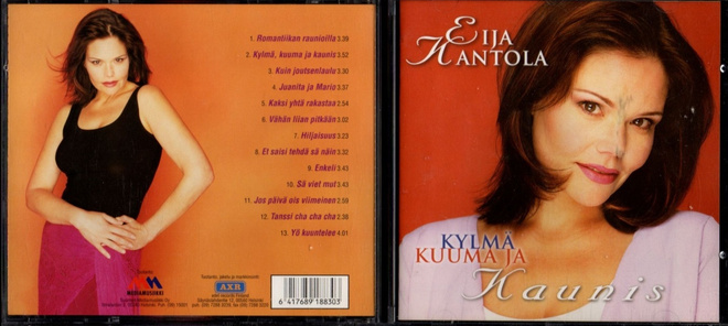 Eija Kantola Kylmä kuuma ja kaunis cd