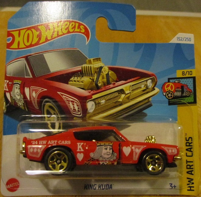 Plymouth Barracuda HT 2D Red King Cuda 1969 Hot Wheels 1:64
