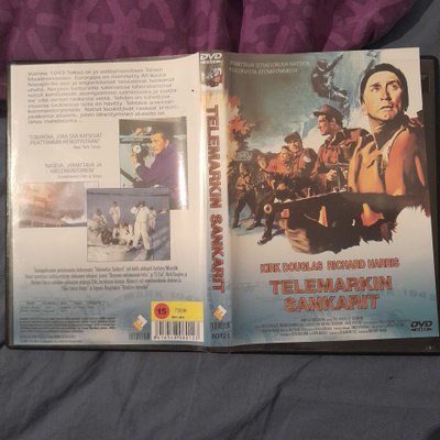 Telemarkin sankarit dvd,kirk douglas
