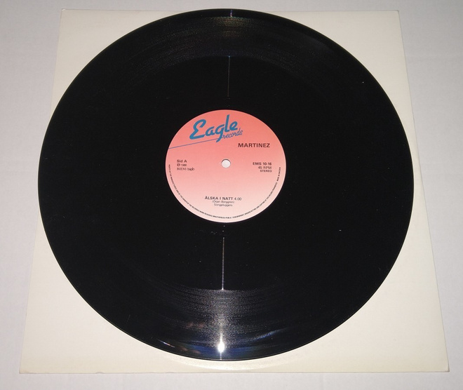 MARTINEZ MAXI-SINGLE 45 RPM EAGLE RECORDS EMS 10-16