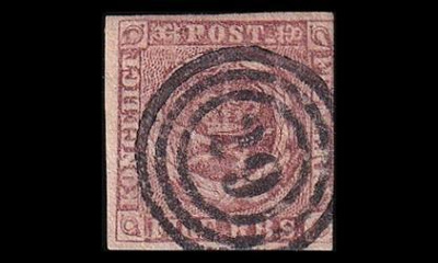 Tanska 1_II o FIRE R.B.S. numeroleima 29 (1851)