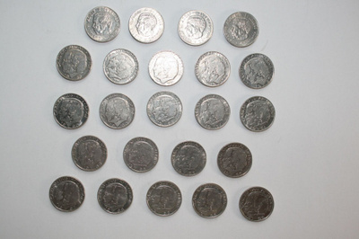 Ruotsi 1kruunu 1970-1999, 23kpl