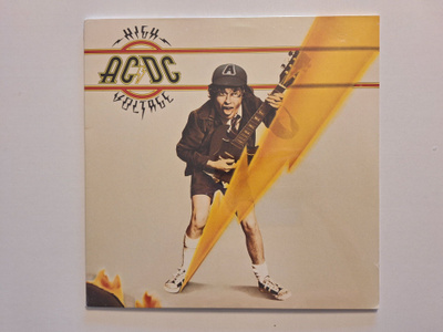AC/DC High Voltage LP UUSI ACDC