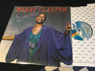 Merry Clayton Emotion hieno Us nm lp inn 1980