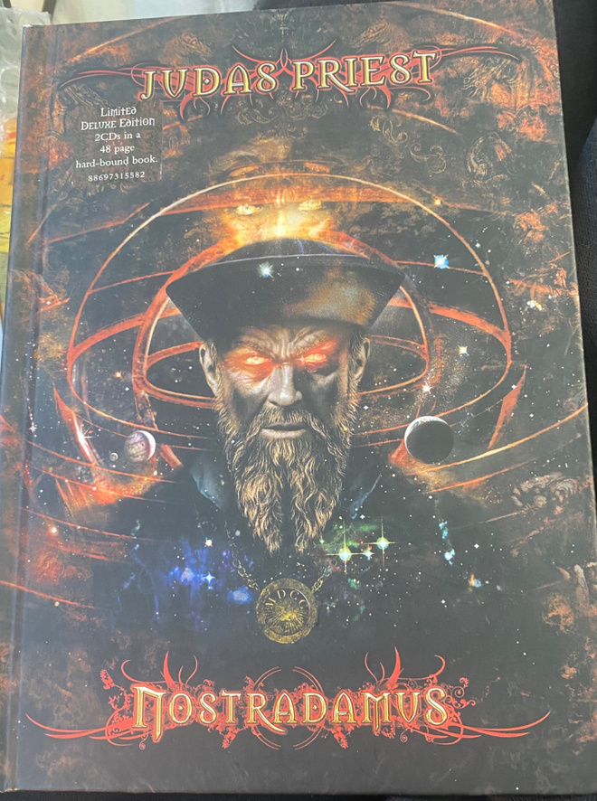Judas Priest: Nostradamus 2cd + kirja Limited Deluxe Ed.