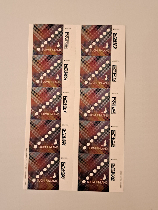 Postimerkit/ ikimerkit 10 kpl, postituoreet**