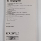 La biographie usages scientifiques et sociaux 27 - pikkukuva 2