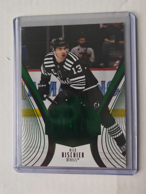 Nico Hischier 2025-26 SPx Finite Emerald Green /199