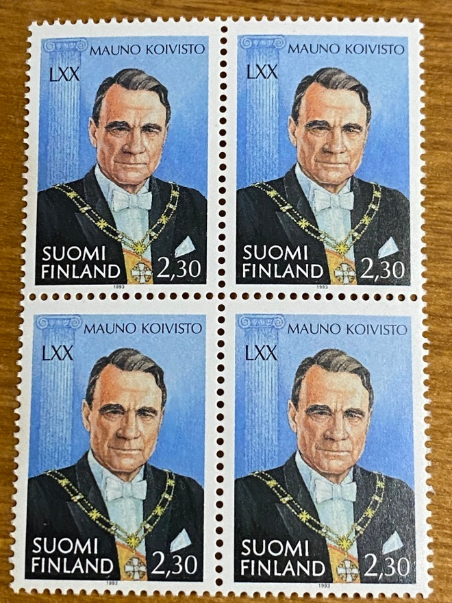PRESIDENTTI MAUNO KOIVISTO 70 VUOTTA NELIÖ**