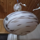 Wanha Alabaster kupuvalaisin. - pikkukuva 1