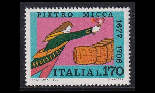 Italia 1562 ** Kansallissankari Pietro Micca (1977)