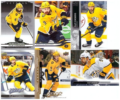 6 x FILIP FORSBERG Predators