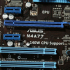 AM3 emolevy Asus M4A77, Asuksen tehdaskunnostama - pikkukuva 3