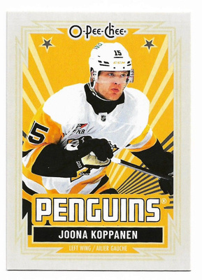 2025-26 O-Pee-Chee Retro #413 Joona Koppanen