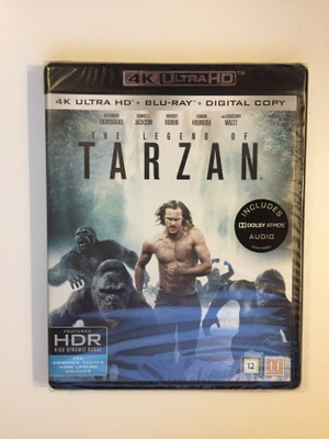The Legend of Tarzan (4K Ultra HD + Blu-ray) 2016 (UUSI)