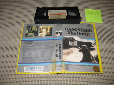 Gangsters - The Outfit-VHS (DUx, Esselten Hopeakantiset)