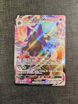 Shadow Rider Calyrex Vmax 075/198 Chilling Reign Ultra Rare