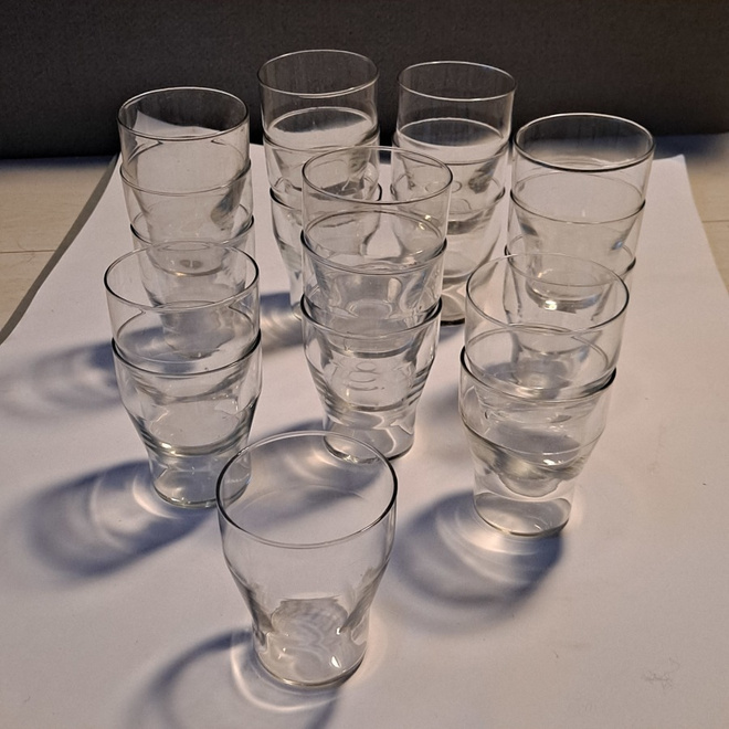 Sinetti-sinappi juomalasit, Tapio Wirkkala, Paulig/Iittala