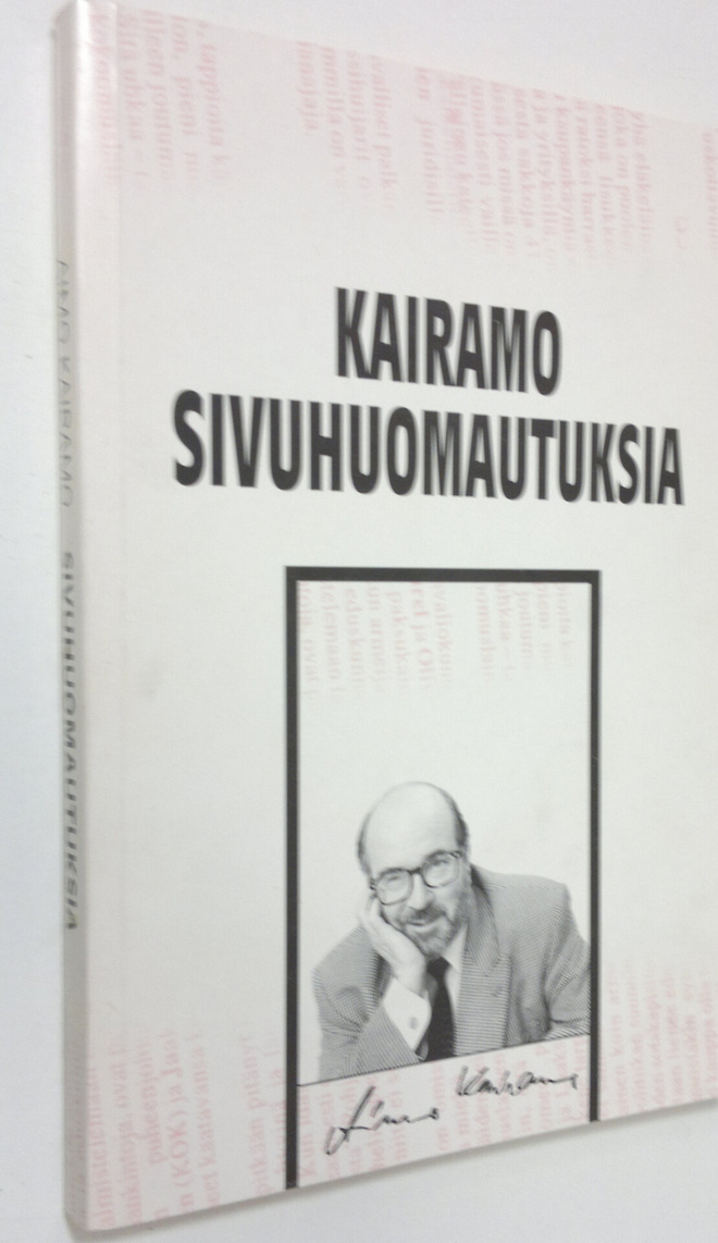 Aimo Kairamo : Sivuhuomautuksia
