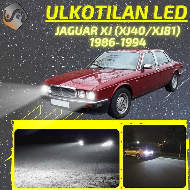 XJ (XJ40/XJ81) 1986-1994 Ulkoiset LED -valot