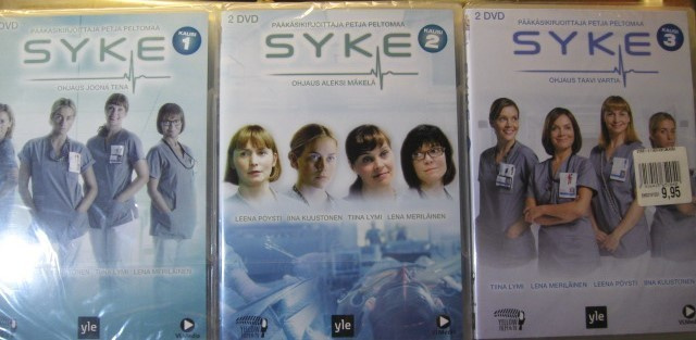 SYKE   KAUDET 1-3 DVD
