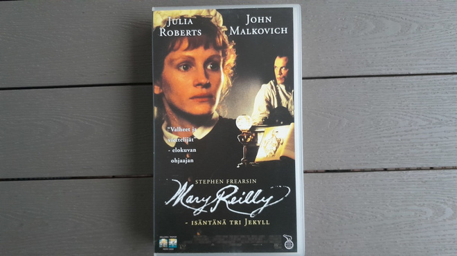 VHS: Mary Reilly - Isäntänä Tri Jekyll (Julia Roberts 1996)