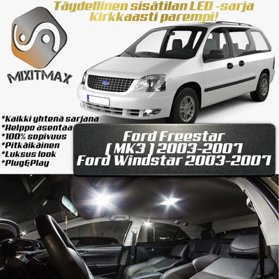 Ford Freestar (MK3) Sisätilan LED-sarja 14-osain