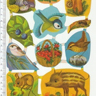 *Planet Verlag RB5 1296, upea eläimet -arkki * - pikkukuva 1