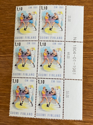 NYRKKEILYN EM-KILPAILUT 1981 NUMER KUUSILO**
