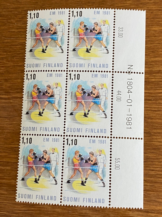 NYRKKEILYN EM-KILPAILUT 1981 NUMER KUUSILO**