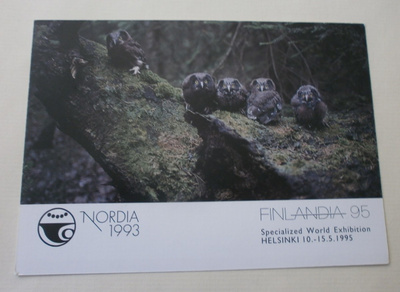 Nordia 1993 / Finlandia 95, hologrammiehiö nro 2, ei p.