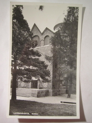VANHA Postikortti Lappeenranta 1950-l Alkup.Mallikappale