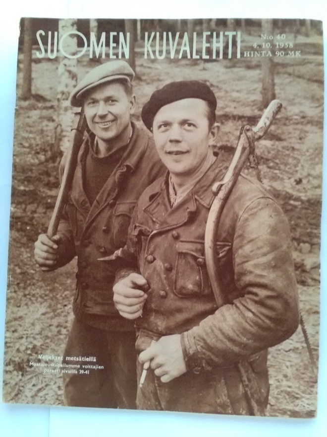 Suomen Kuvalehti No 40 lokakuu 1958