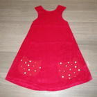 Tinttu liivimekko 110/116cm, UUSI! - pikkukuva 2