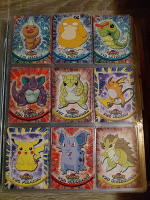 Pokemon topps kortteja 90kpl erä7