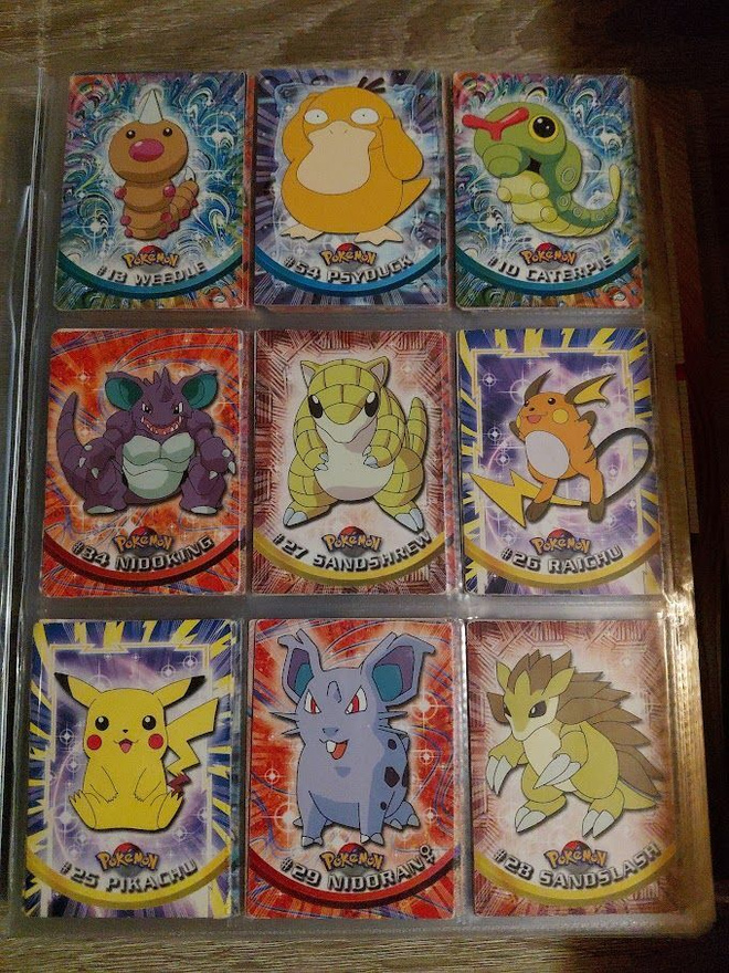 Pokemon topps kortteja 90kpl erä7
