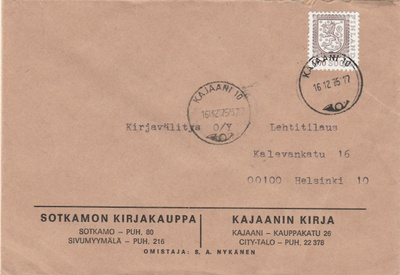 Postileima, KAJAANI 10