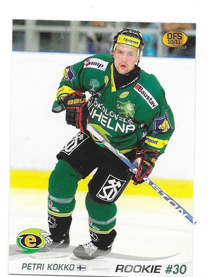 2010-11 OFS Plus #39 Petri Kokko Karlovy Vary Kärpät