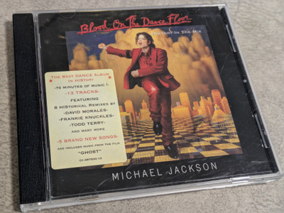Michael Jackson - Blood On The Dance Floor (CD) MINT!!