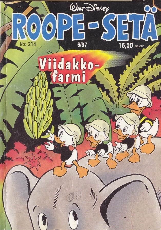 Roope-Setä N:o 214 (6/1997) Viidakkofarmi
