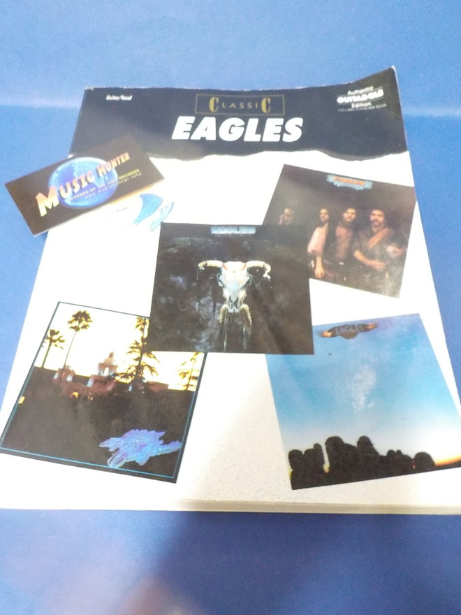 CLASSIC EAGLES KITARA NUOTTIKIRJA