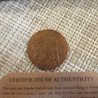 Ruotsi 1/6 Öre 1666-1686 Kaarle XI haaksirikko,Riika Latvia - pikkukuva 3
