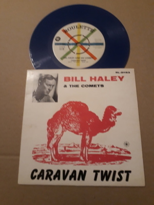 Bill Haley And His Comets - Caravan Twist 7" ps super rare