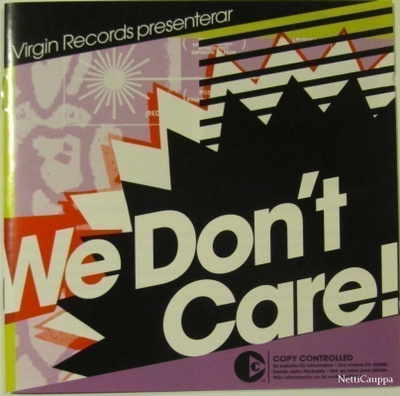 Various • We Don't Care PROMO CD