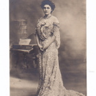 VANHA Postikortti Ooppera Laulaja Aino Ackte ennen-1905 - pikkukuva 1
