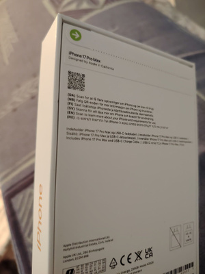 I Phone 17 pro max 256 GB