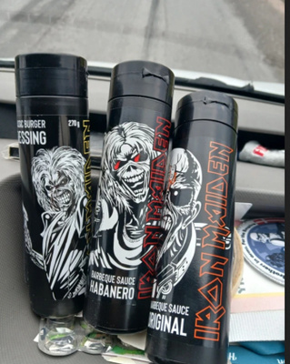 IRON MAIDEN hot sauce set - HEAD HUNTER STORE.