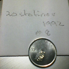 Slovenia 20 stotinov 1992, km#8 - pikkukuva 2