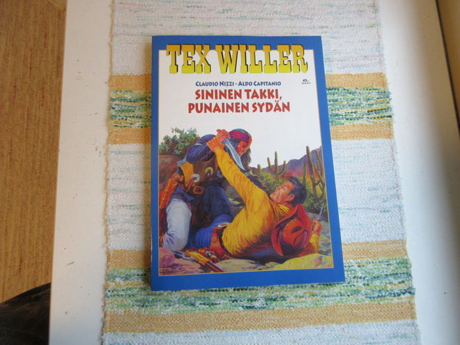 Tex Willer Sininen takki, punainen sydän  1p.  1999