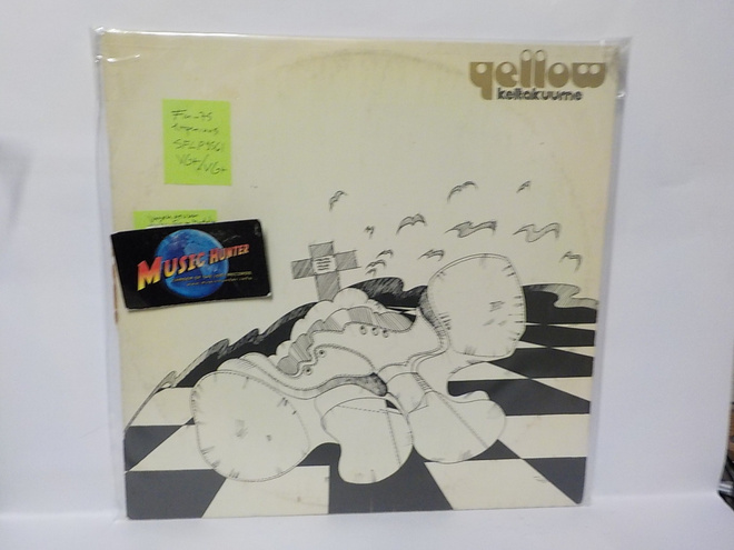 YELLOW - KELTAKUUME VG+/VG+ SUOMI 1975 LP